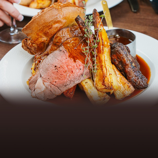 Sunday menu at The Gate
