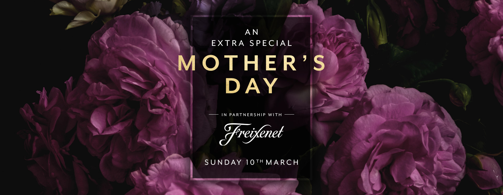 Mother’s Day menu/meal in Rickmansworth
