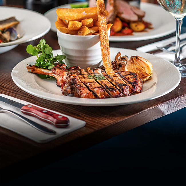 A La Carte menu at The Gate