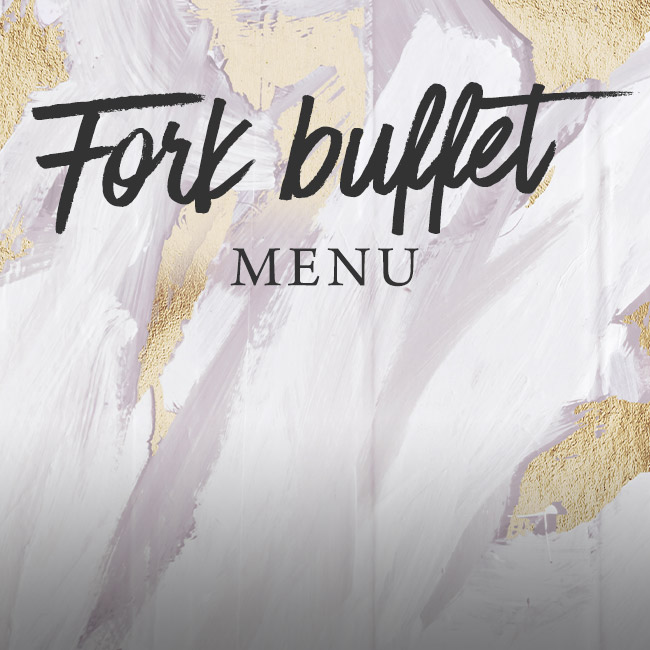 Fork buffet menu at The Gate